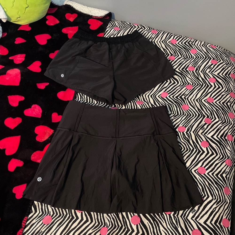 Lululemon shorts and skirts